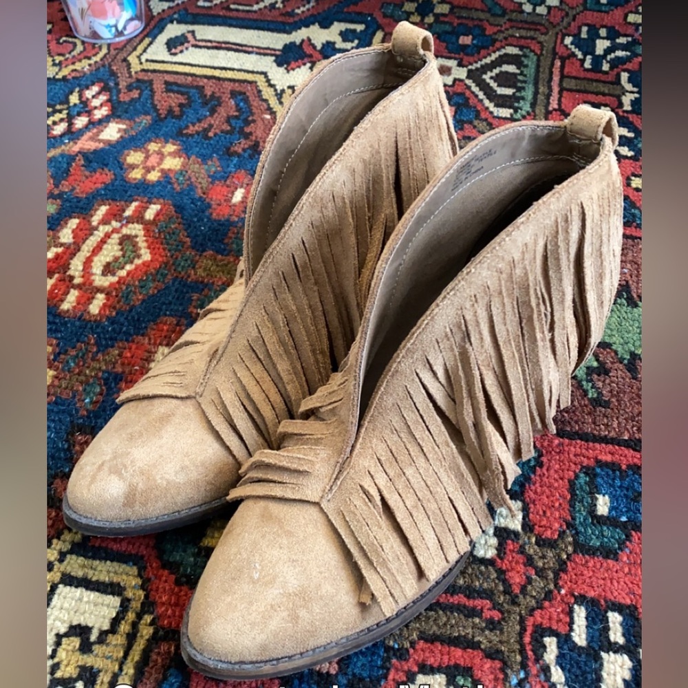 Fringe Booties